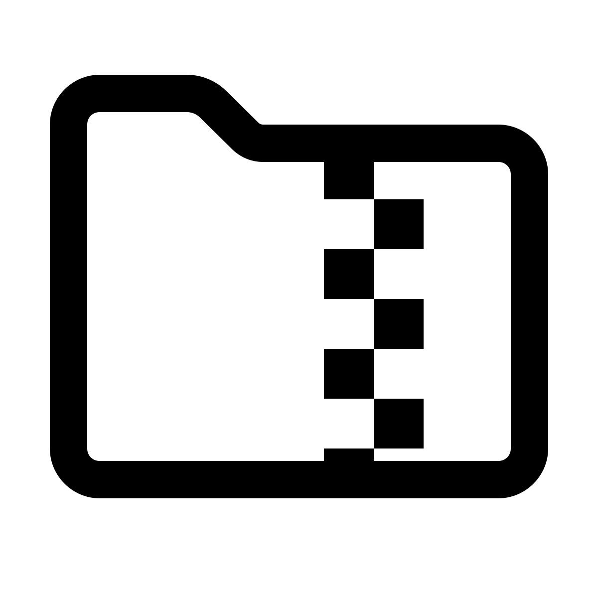 forma light style archive folder icon