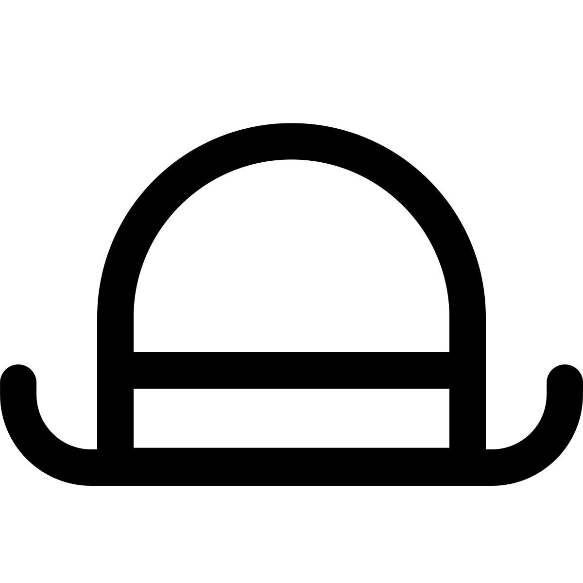 forma light style 圆顶硬礼帽 icon