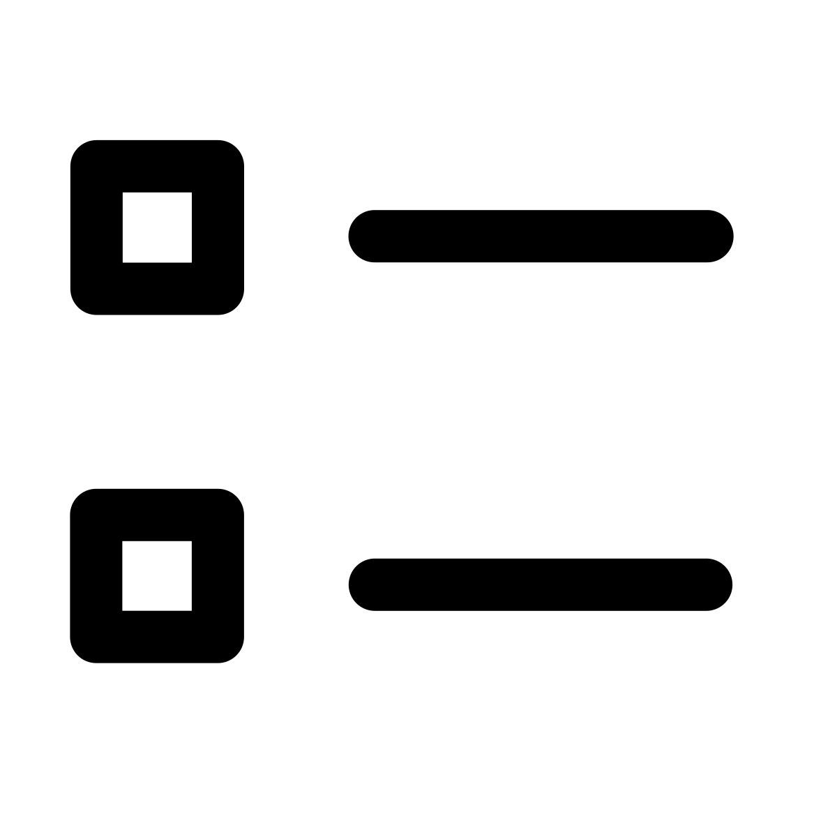 forma light style kontroll liste icon