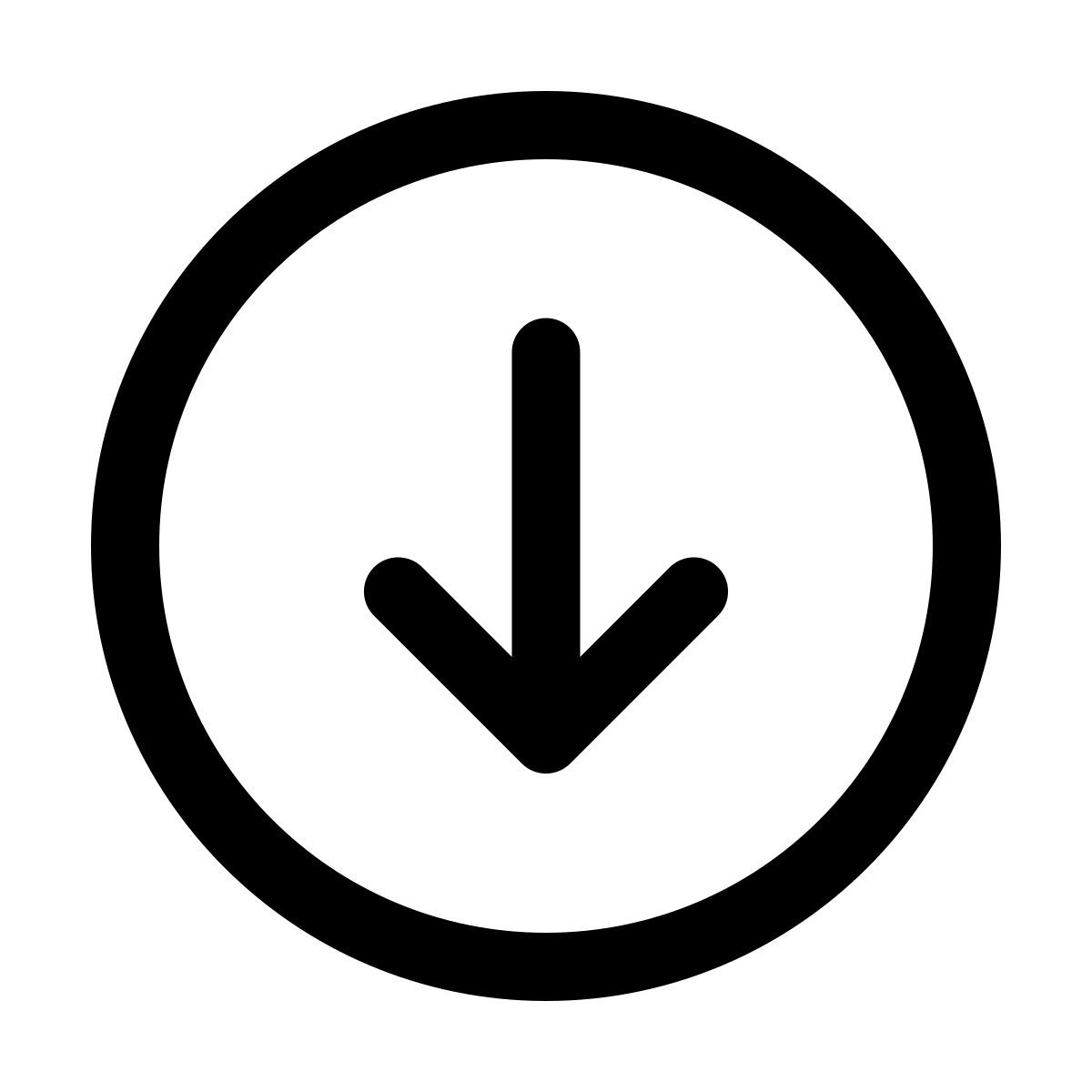 forma light style 圈下降2 icon