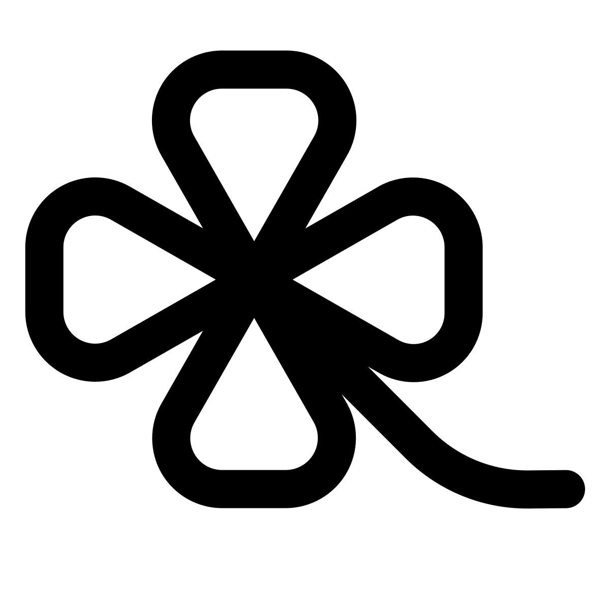 forma light style kleeblatt icon