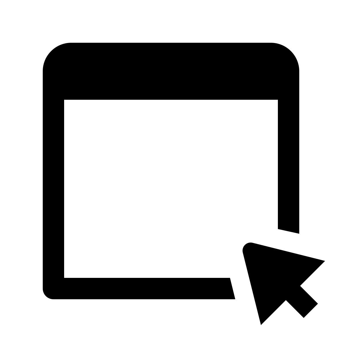 forma light style 창에서의 커서 icon