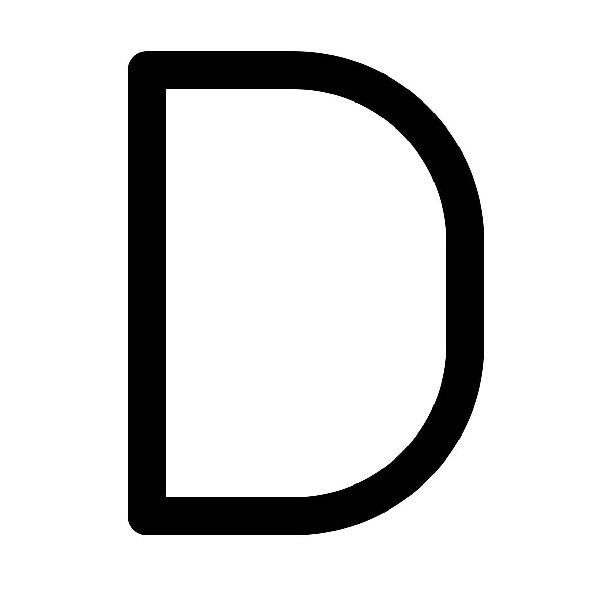 forma light style d icon