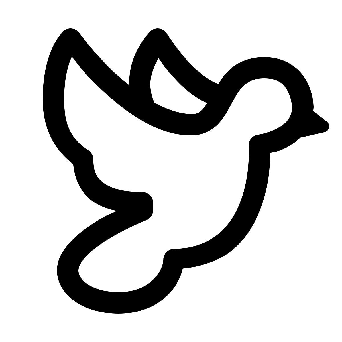 forma light style colombe icon