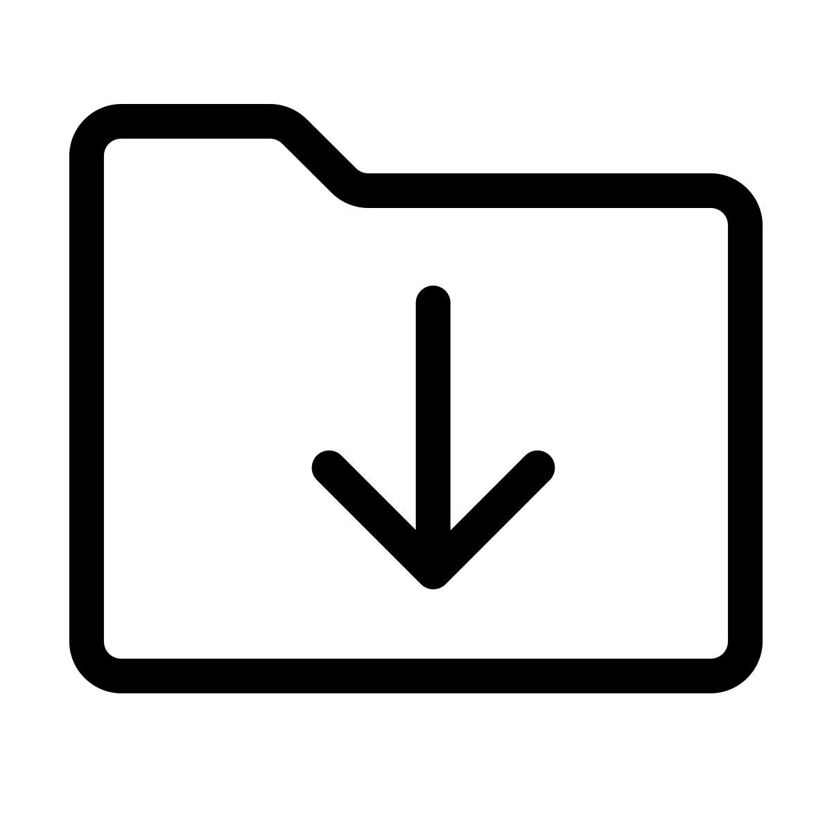 forma light style downloads folder icon