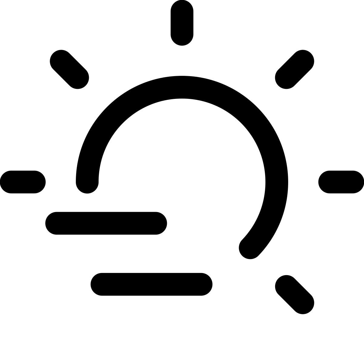 forma light style giorno nebbioso icon