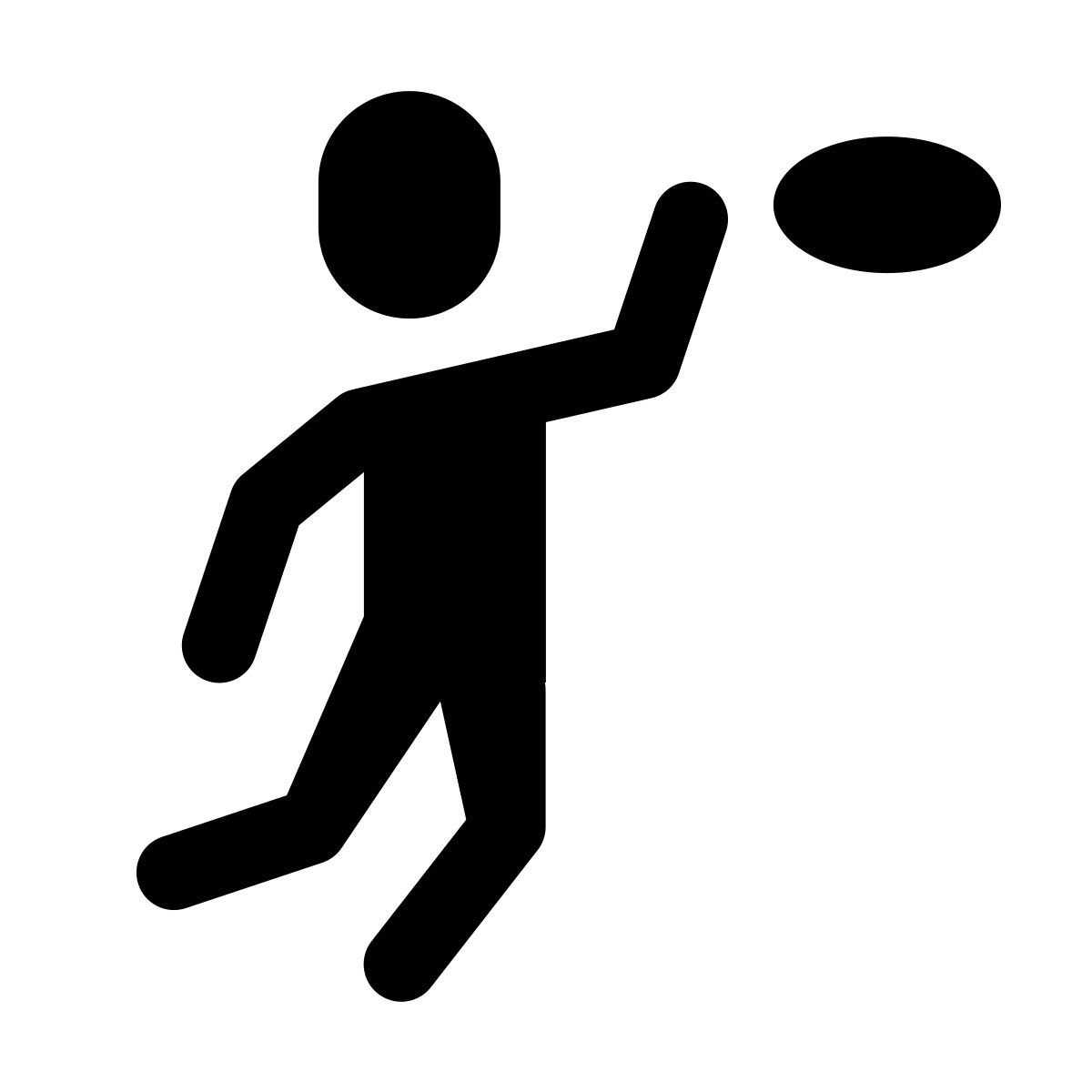 forma light style frisbee icon