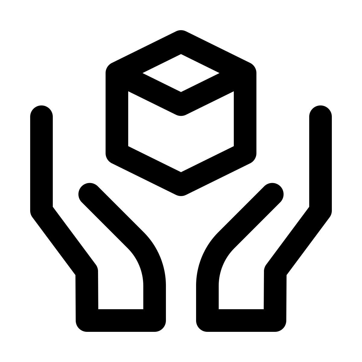 forma light style handle with care icon