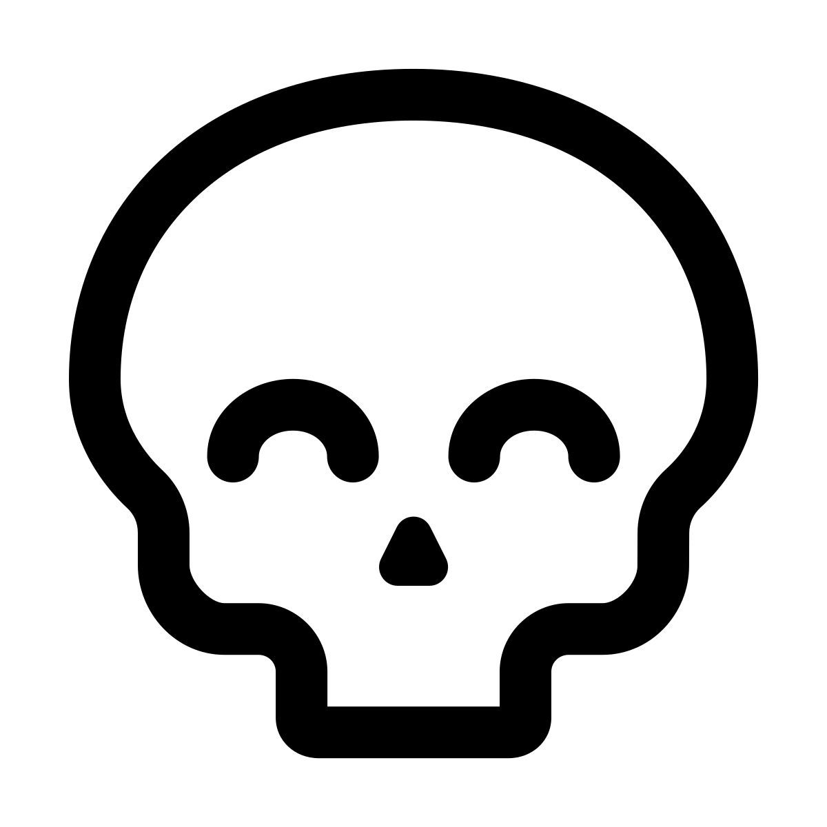 forma light style calavera feliz icon