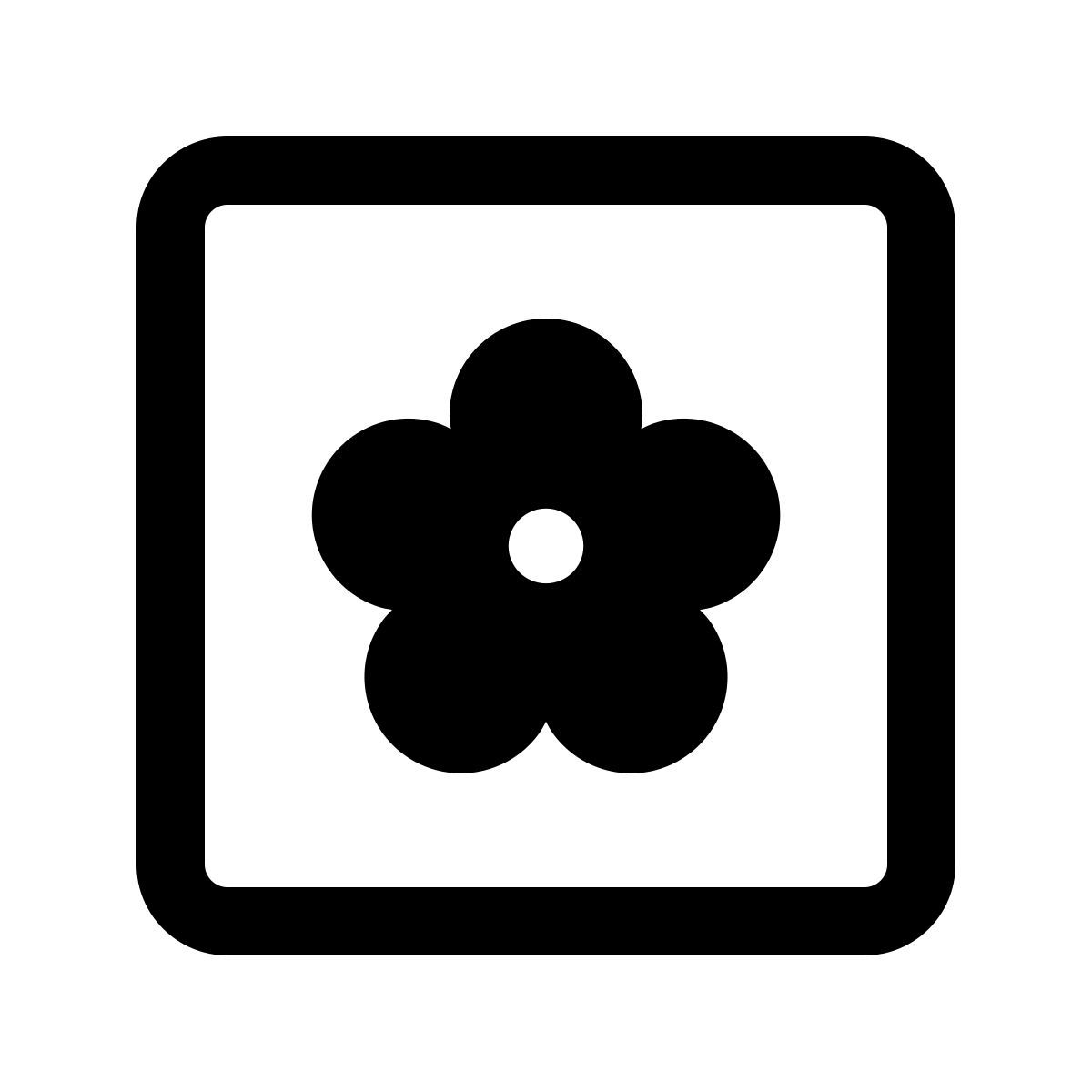 forma light style iconos grandes icon