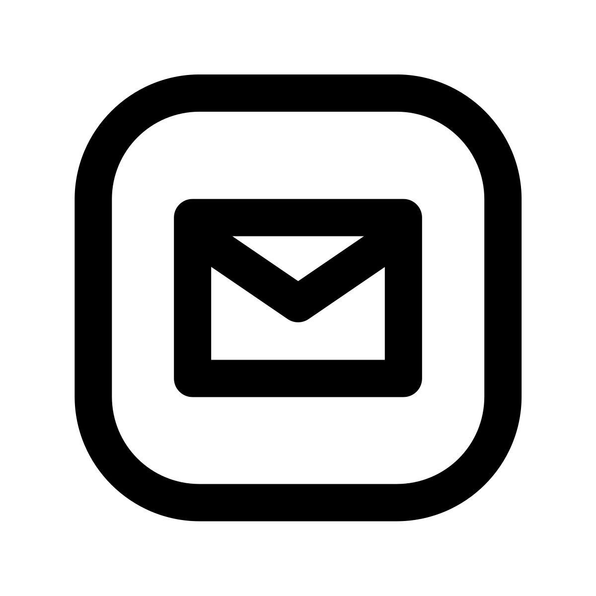 forma light style 메시지 제곱 icon