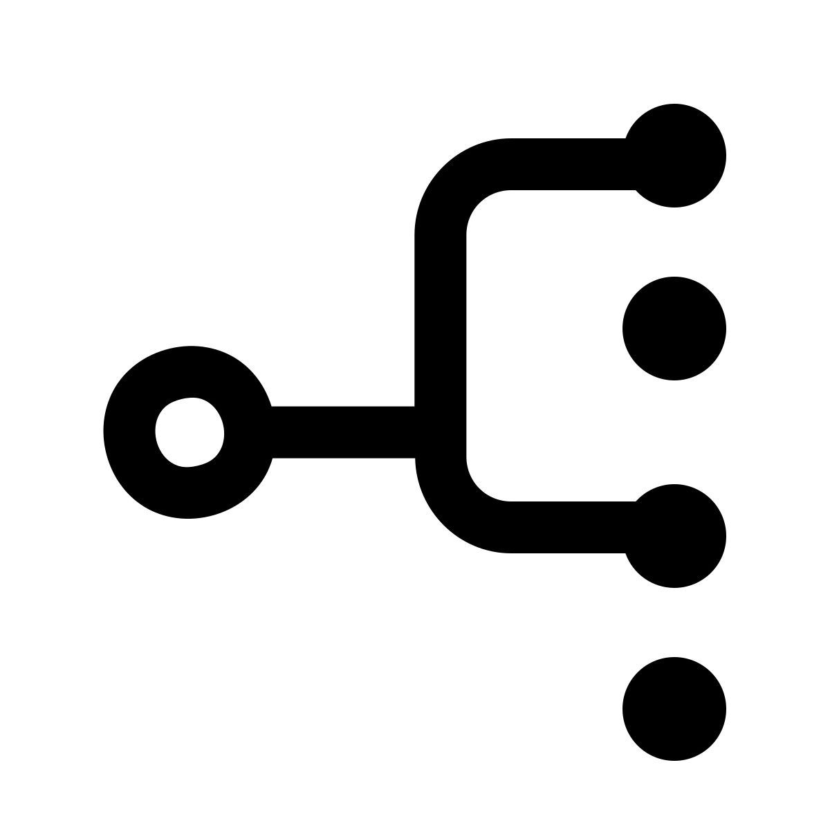 forma light style 组播 icon