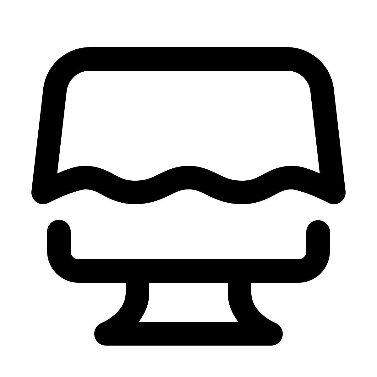 forma light style las compras en línea icon