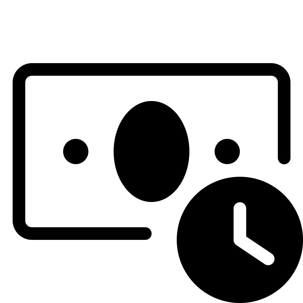 forma light style billet de banque icon