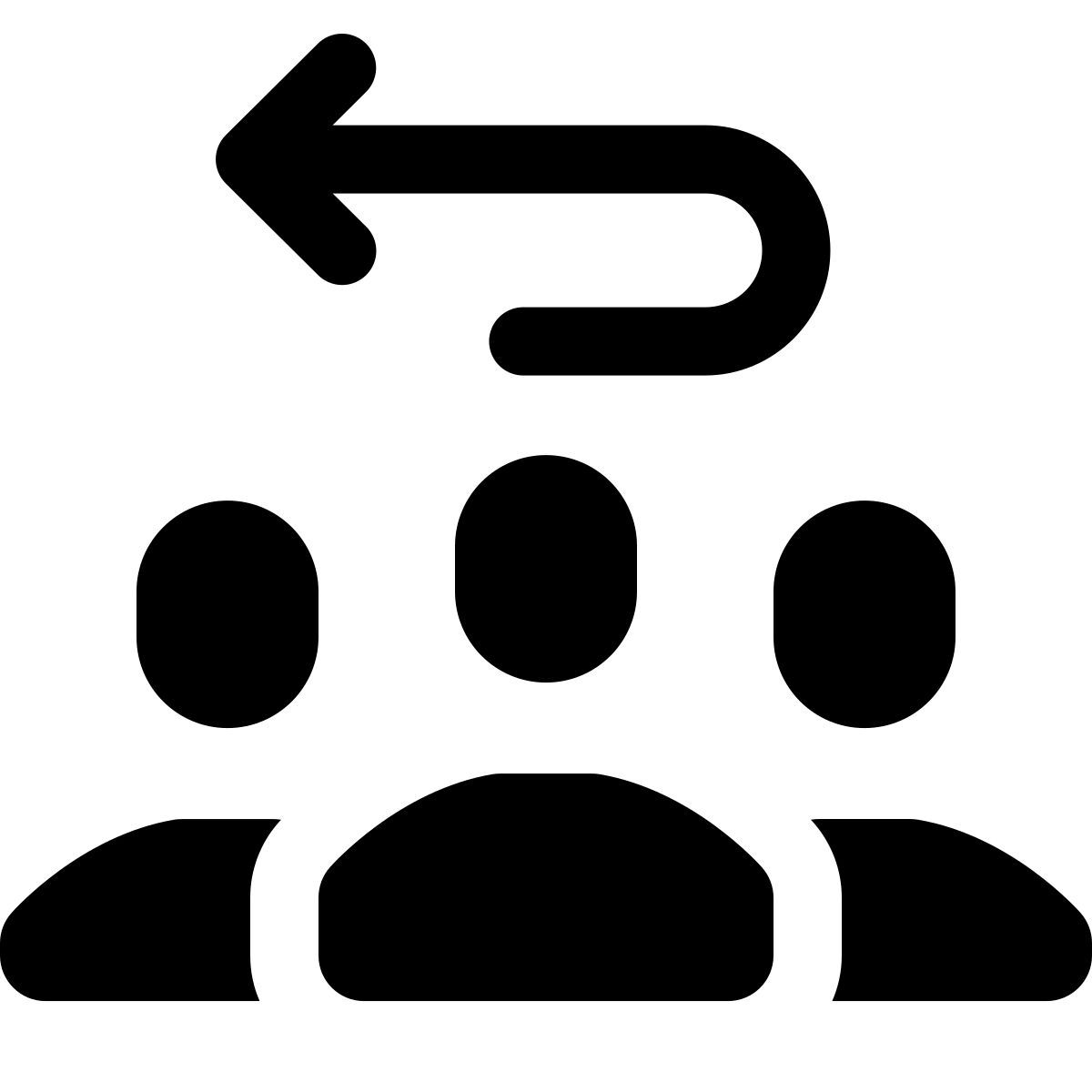 forma light style retorno de población icon