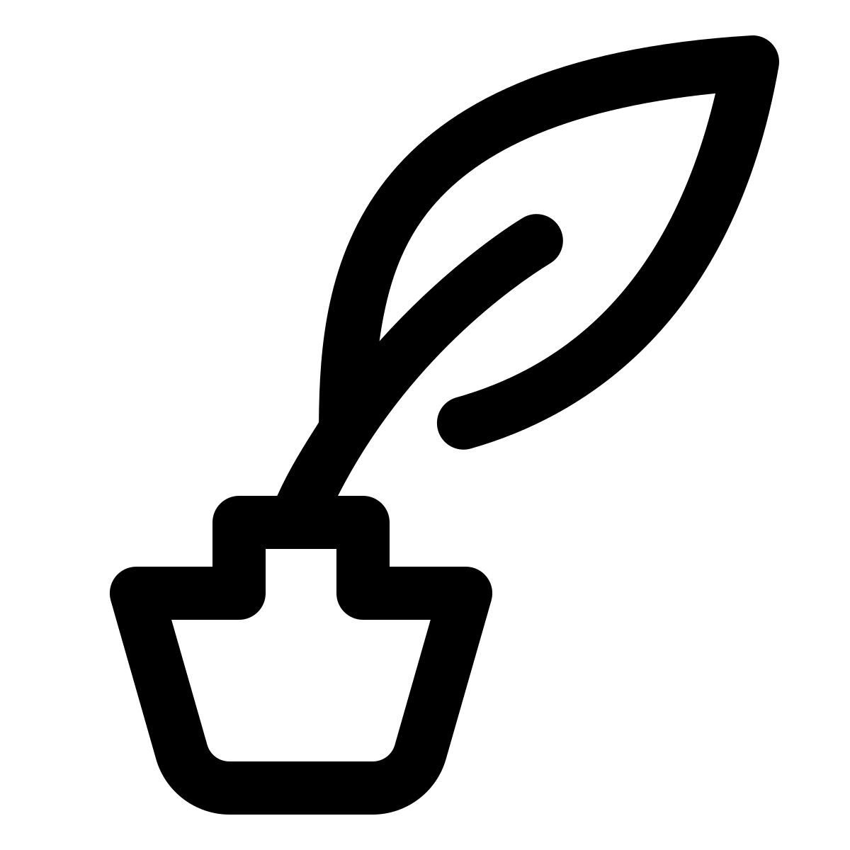 forma light style pluma con tinta icon