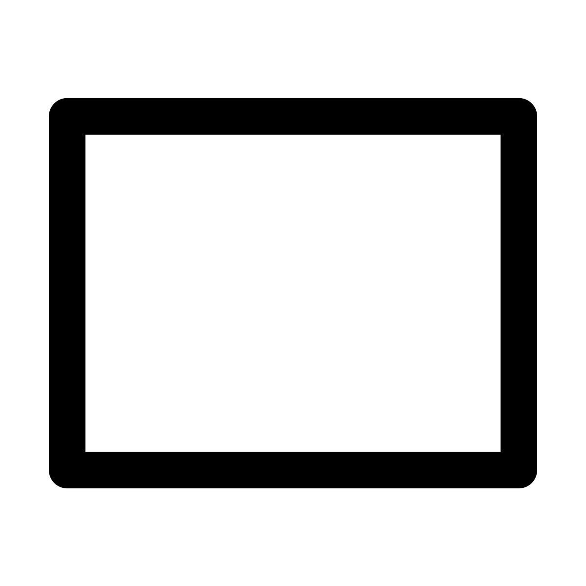 forma light style rectangle icon