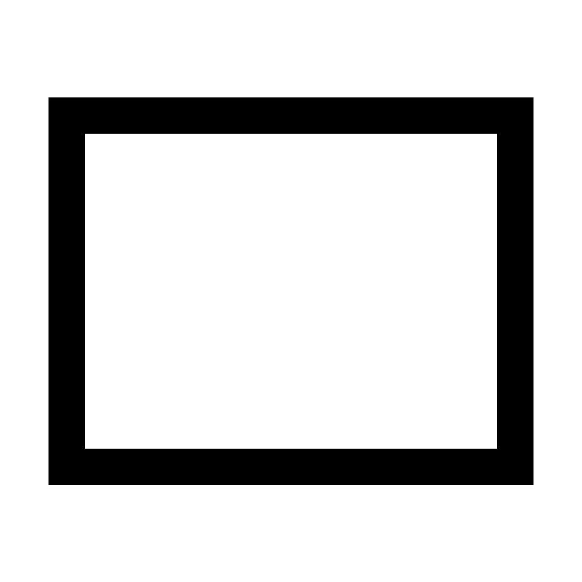 forma light style rectangle icon