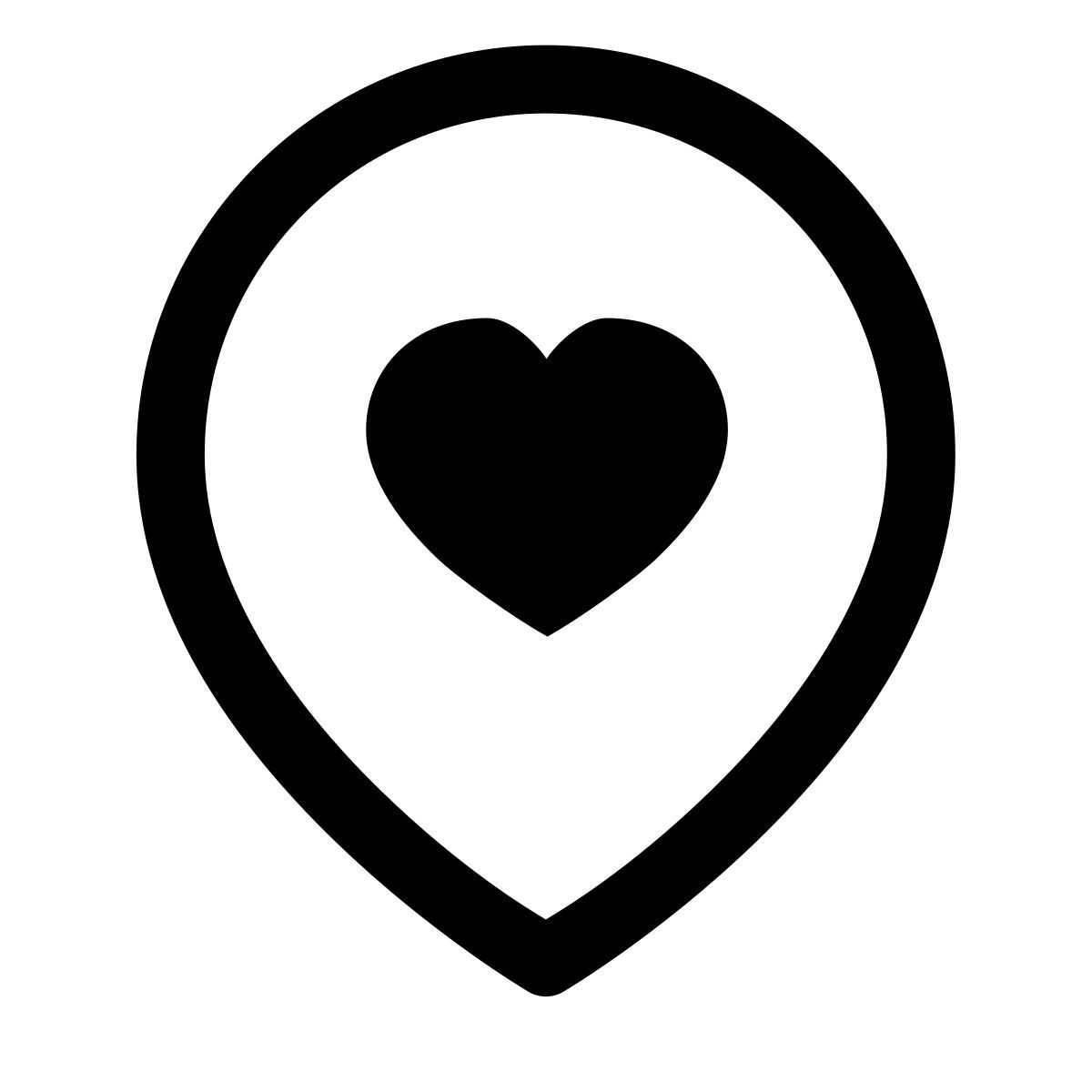 forma light style romantic place icon