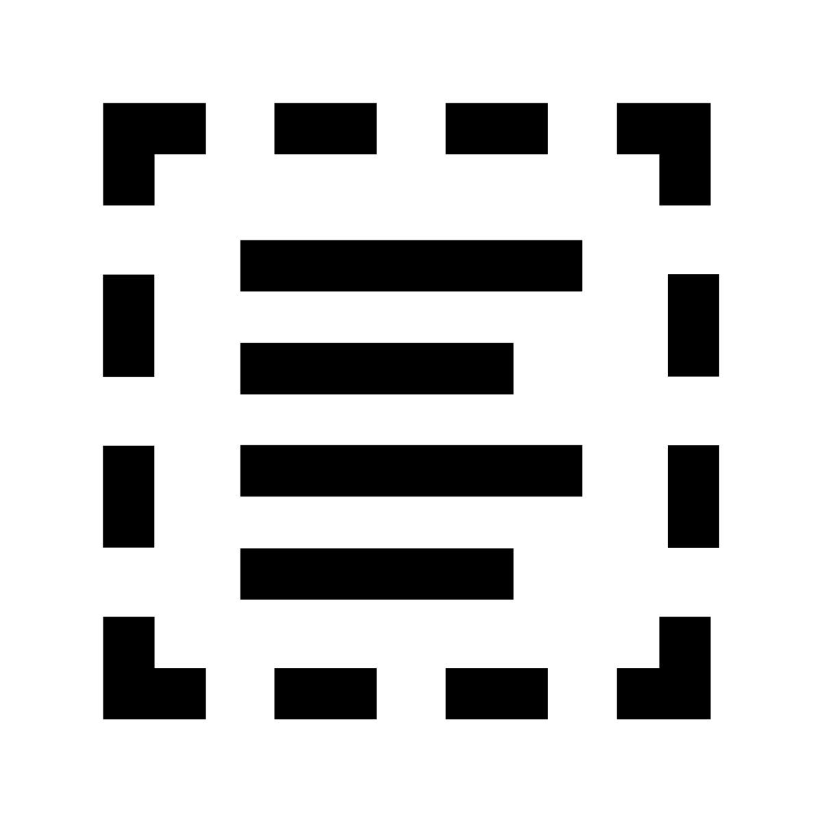 forma light style seleccionar todo icon