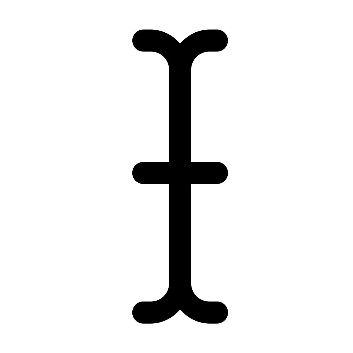 forma light style cursor de texto icon