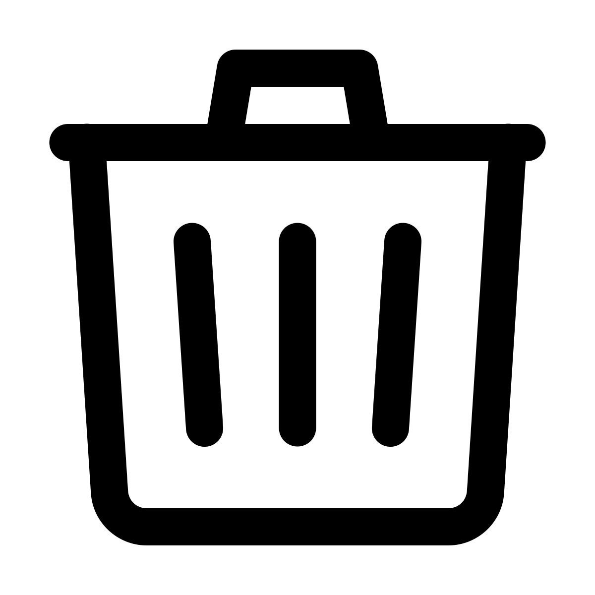 forma light style müll icon