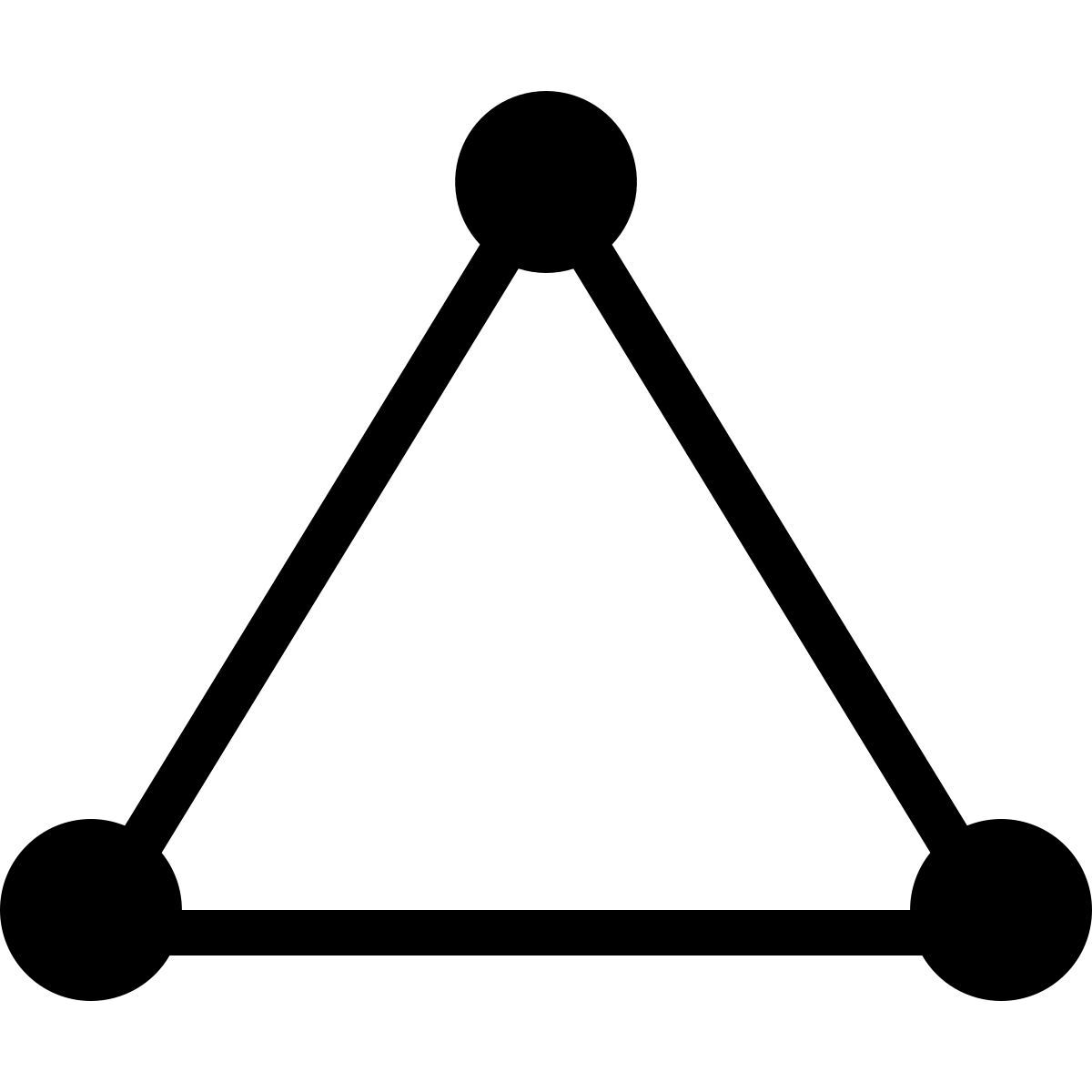 forma light style triangle icon