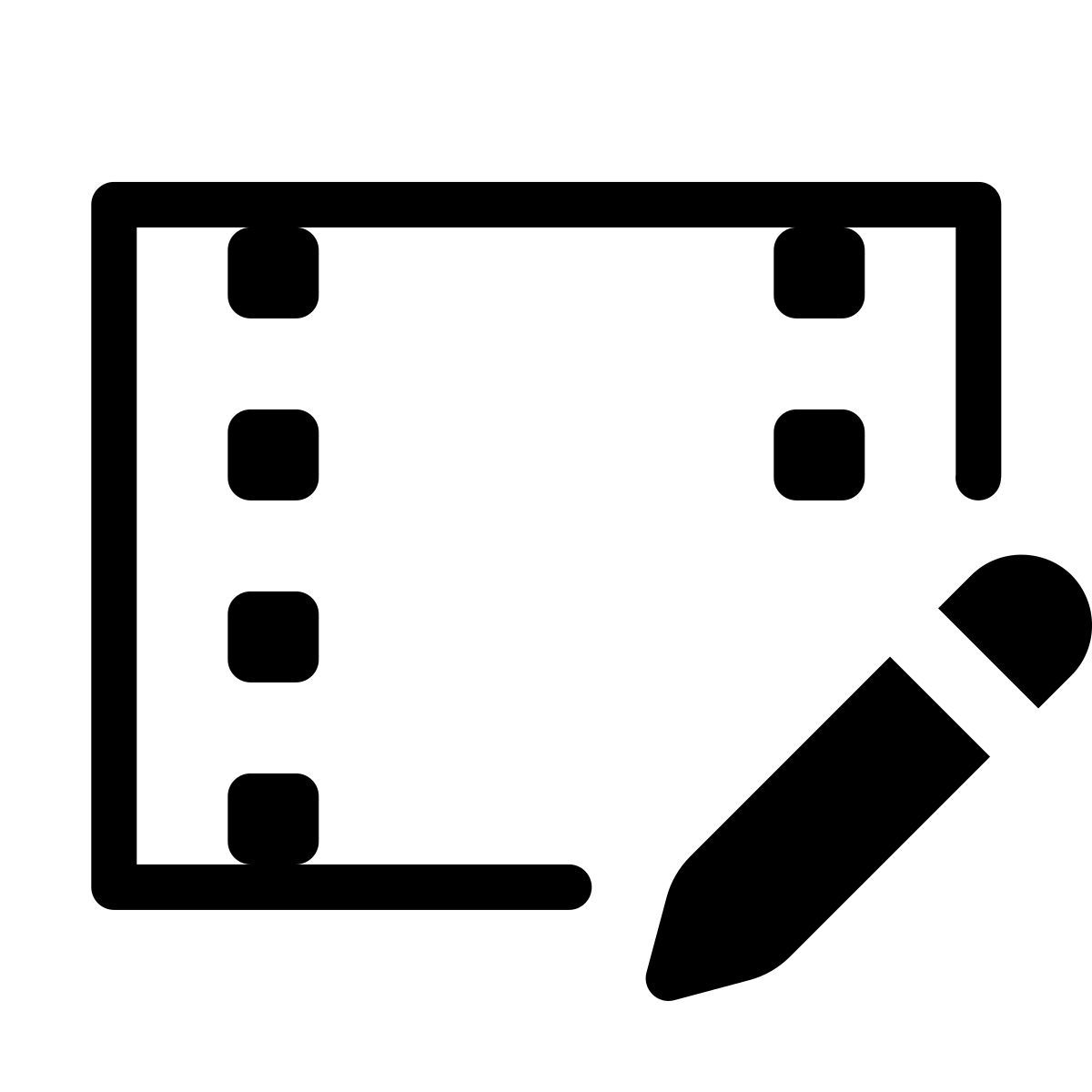 forma light style video editing icon