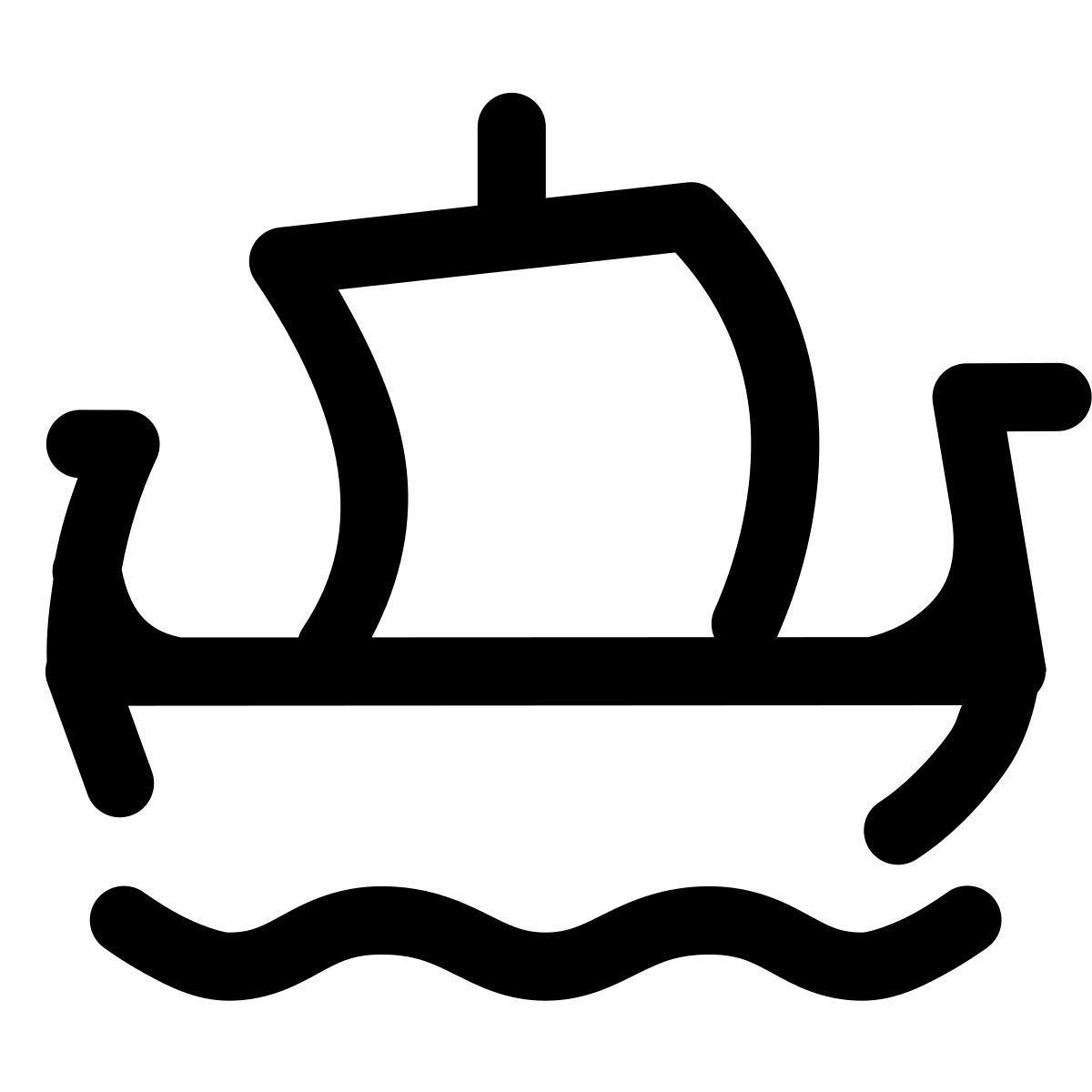 forma light style wikingerschiff icon