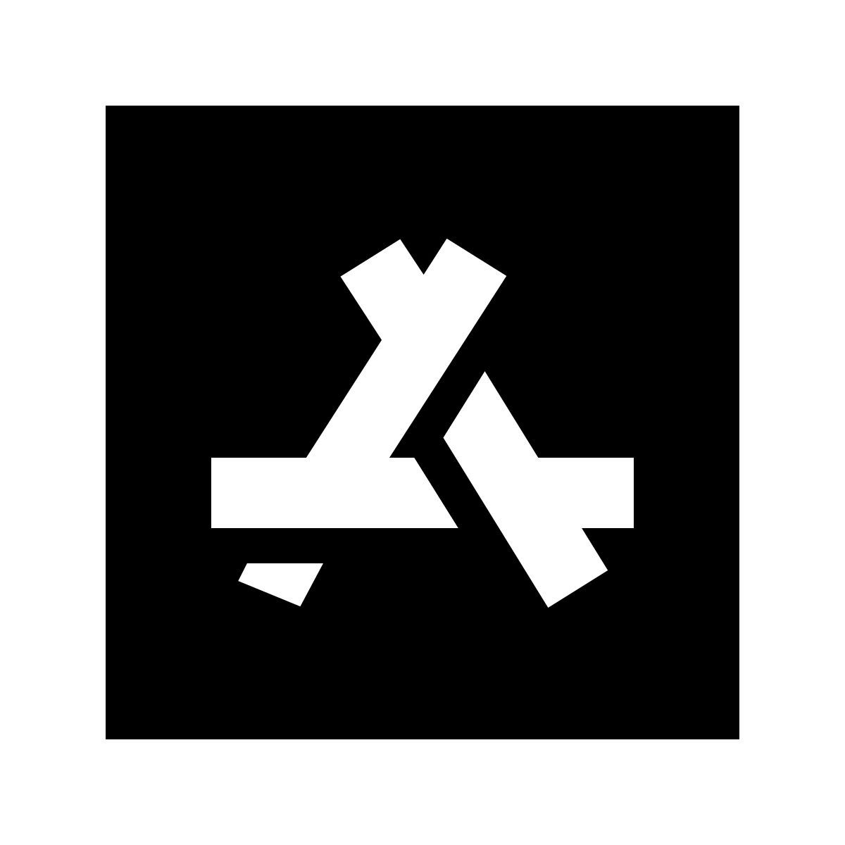 forma regular filled sharp style app store icon