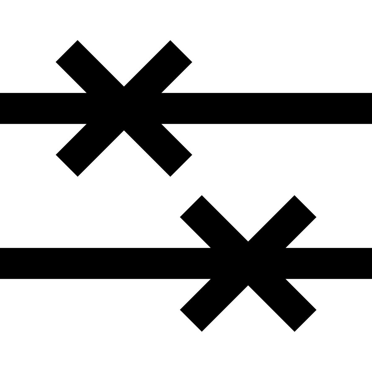 forma regular filled sharp style 铁丝网 icon