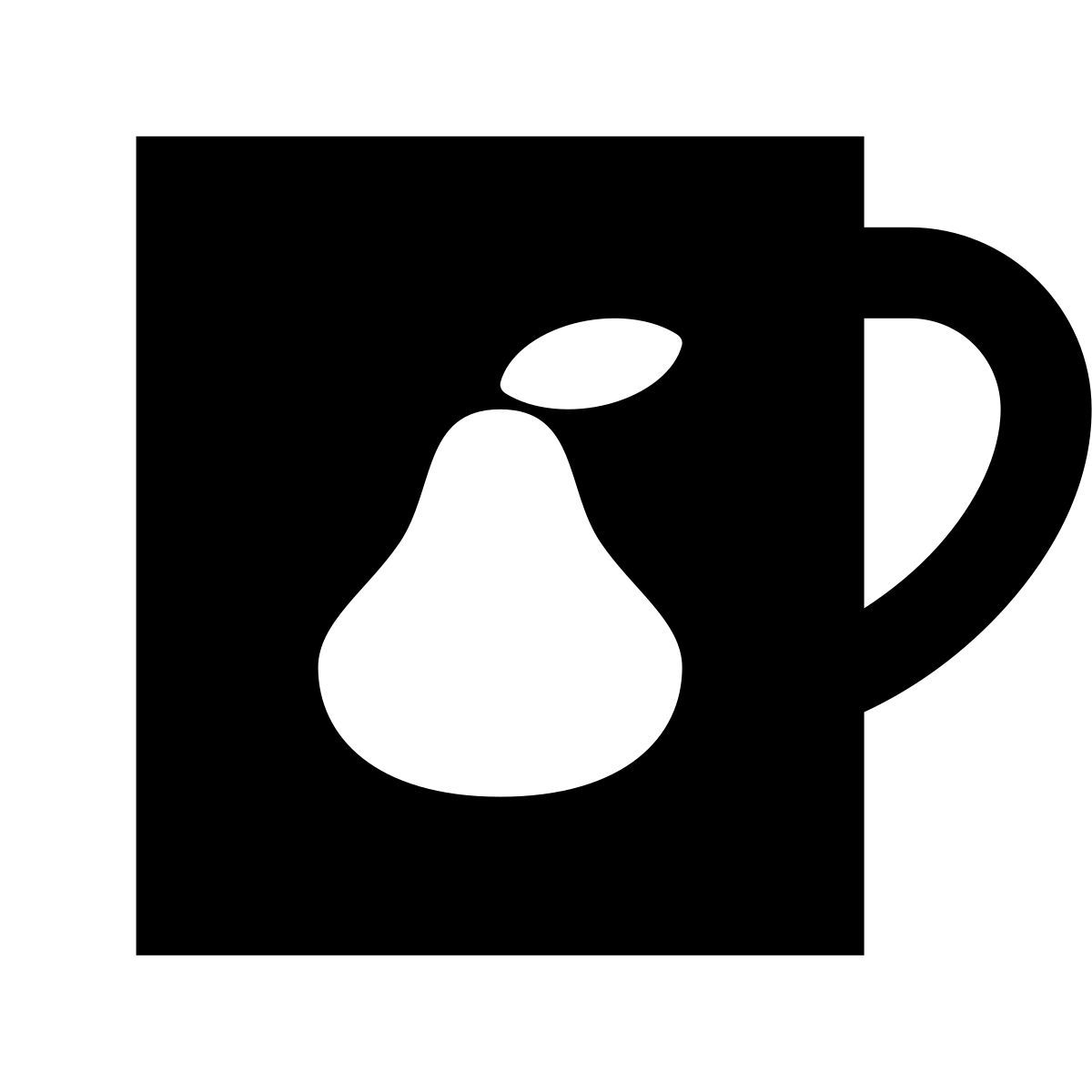 forma regular filled sharp style branding icon