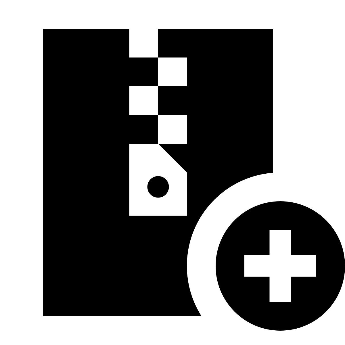 forma regular filled sharp style 创建归档 icon