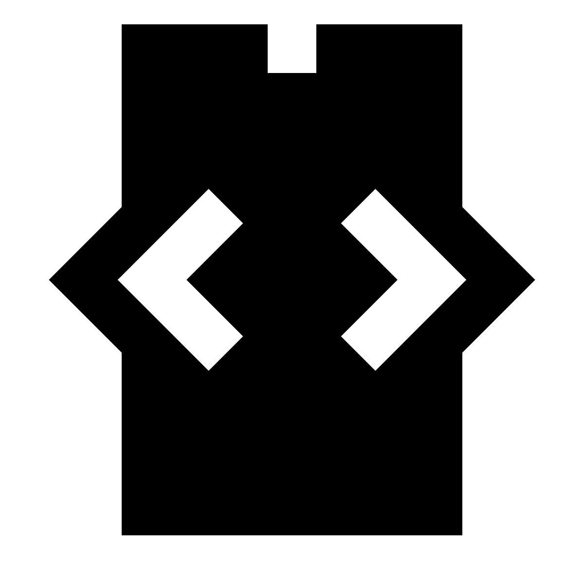 forma regular filled sharp style developer mode icon