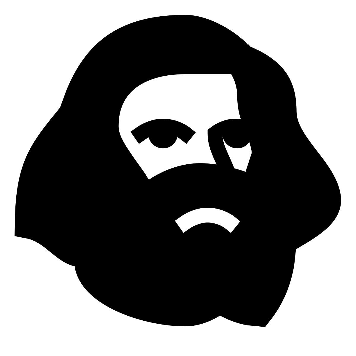 forma regular filled sharp style dmitri mendelejew icon