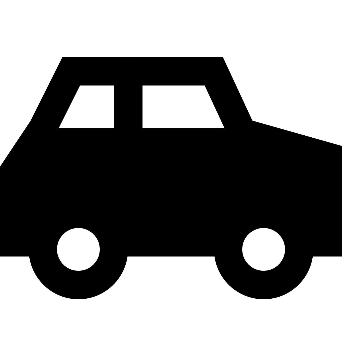 forma regular filled sharp style 菲亚特500 icon