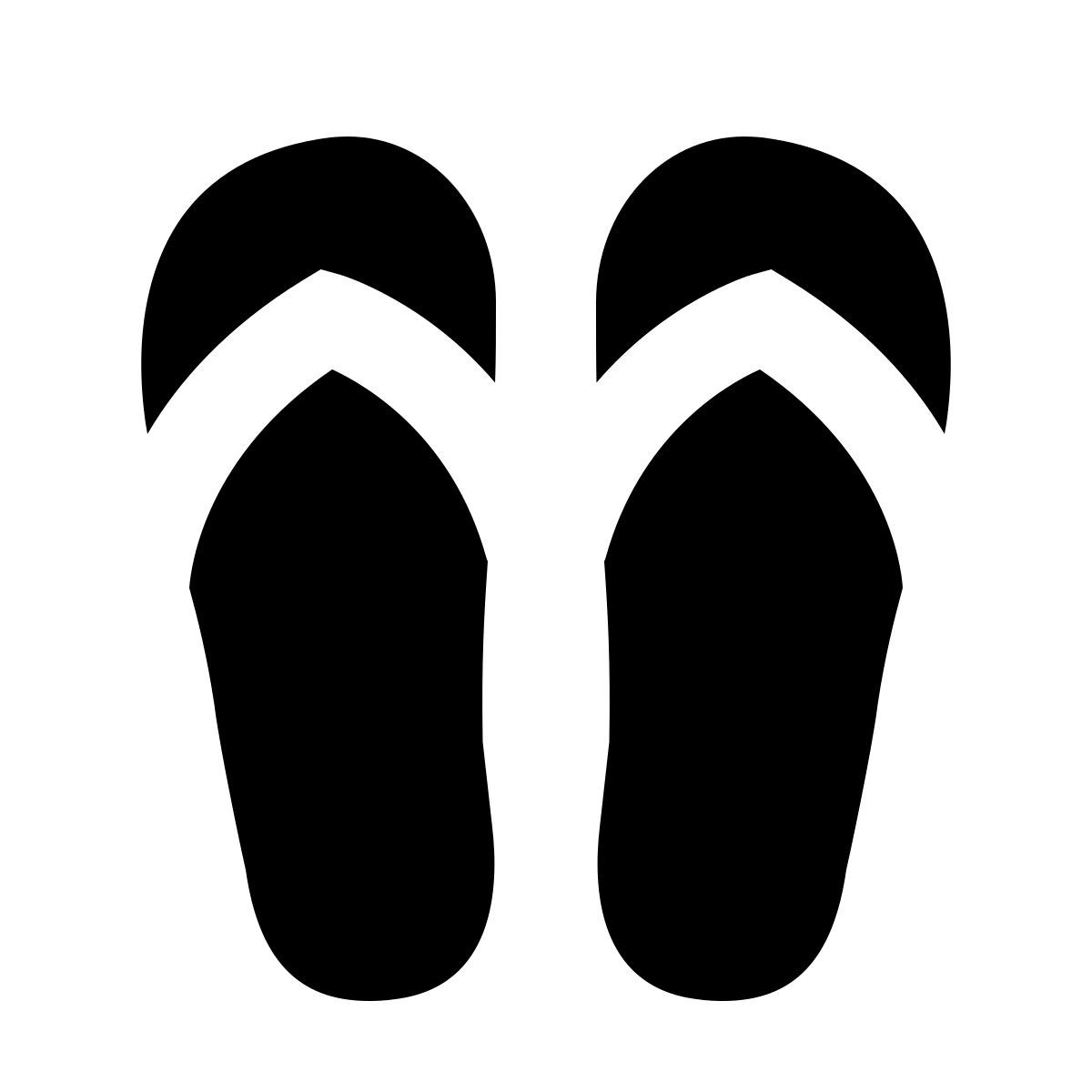 forma regular filled sharp style sandalias icon