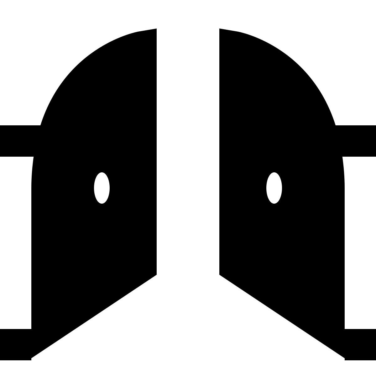 forma regular filled sharp style 开正门 icon