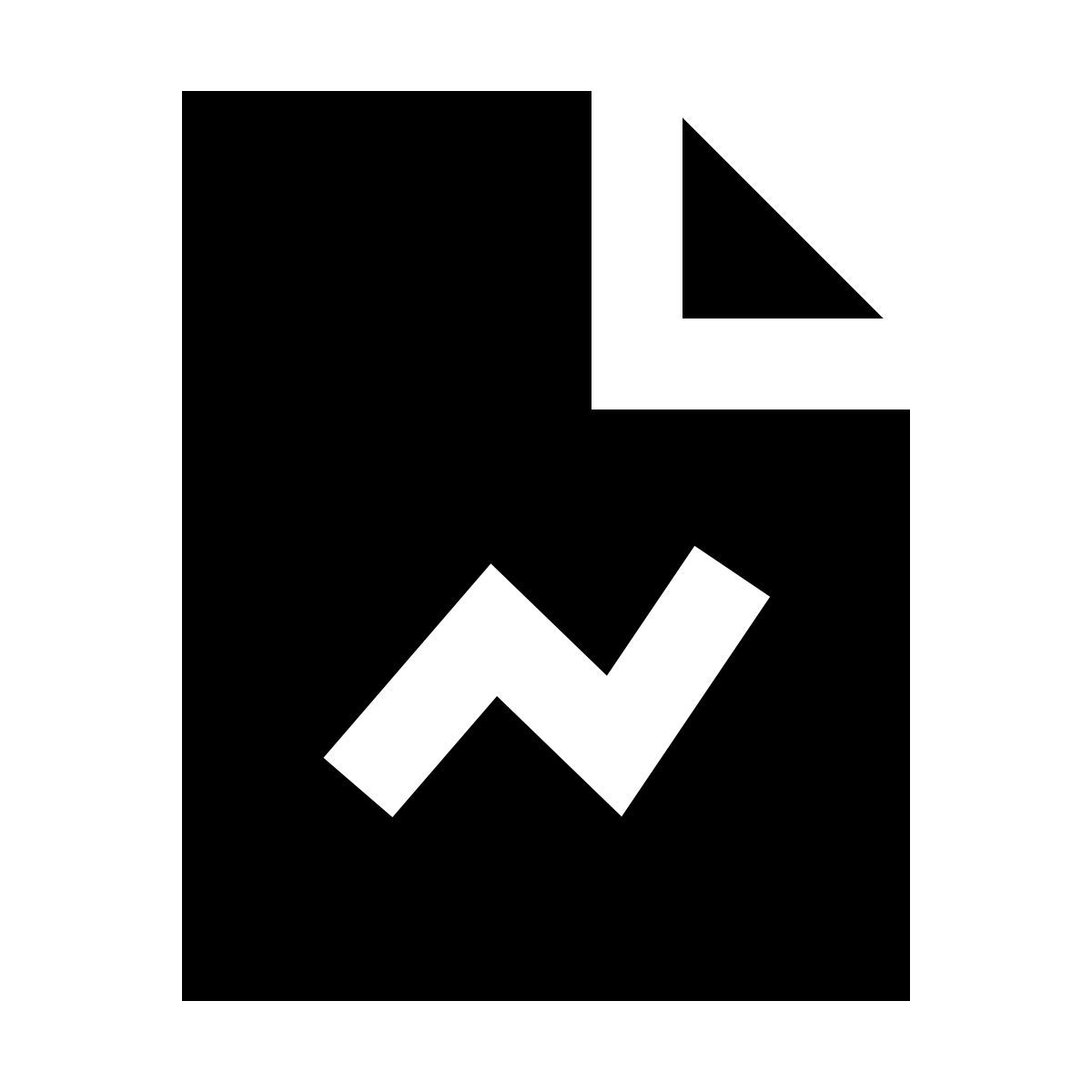 forma regular filled sharp style 그래프 보고서 icon