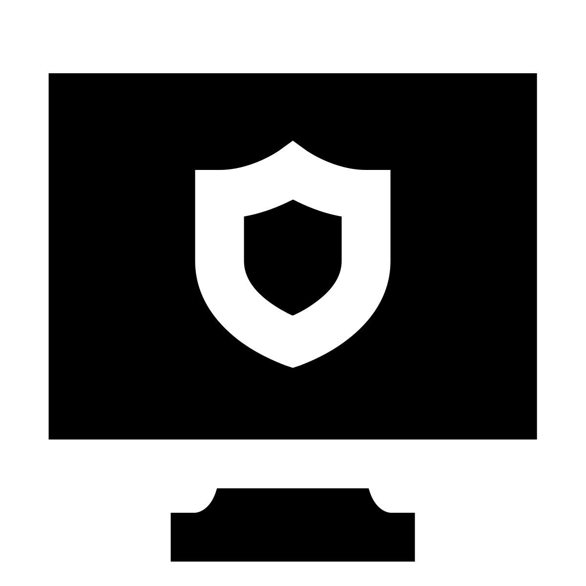 forma regular filled sharp style hips icon