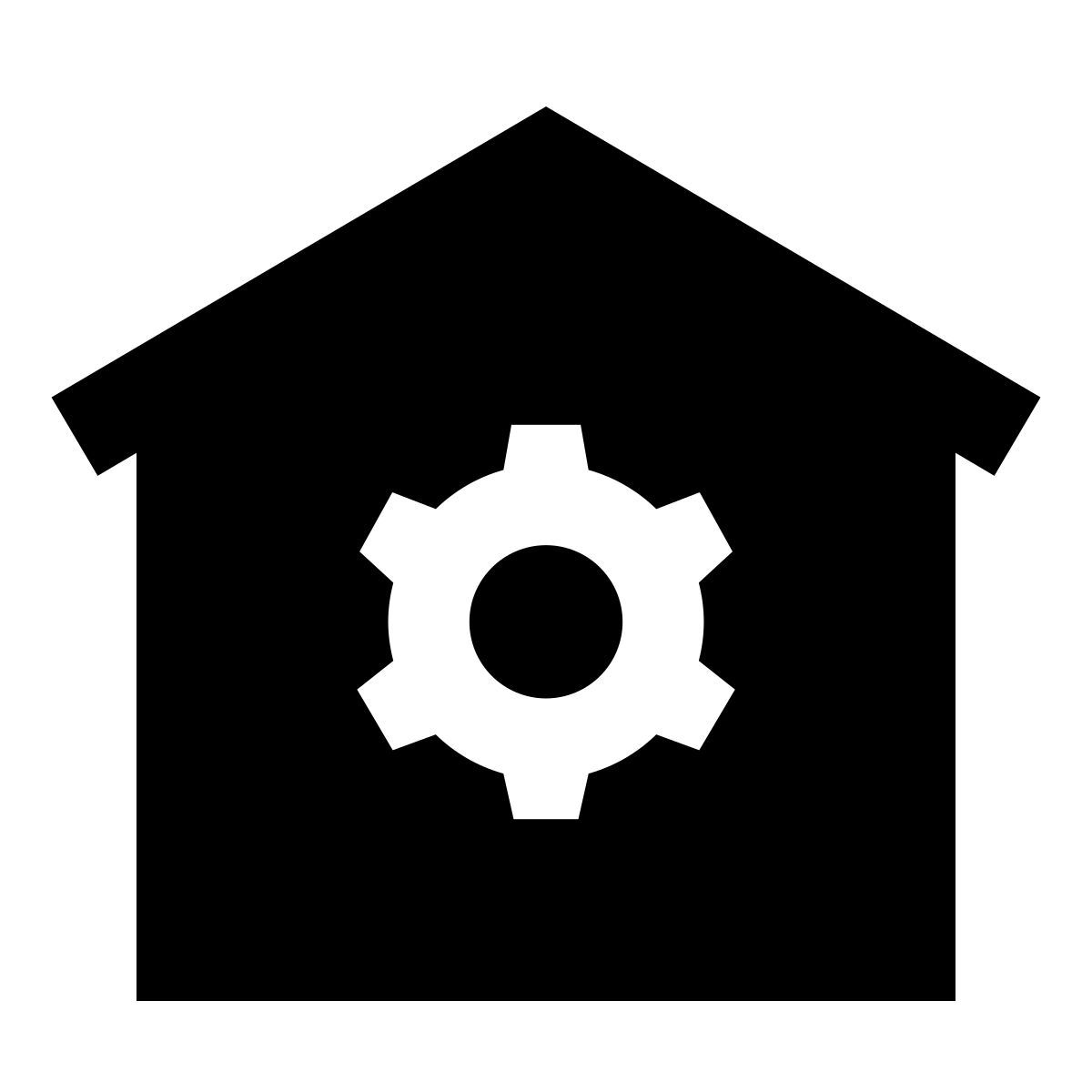 forma regular filled sharp style 家庭自动化 icon