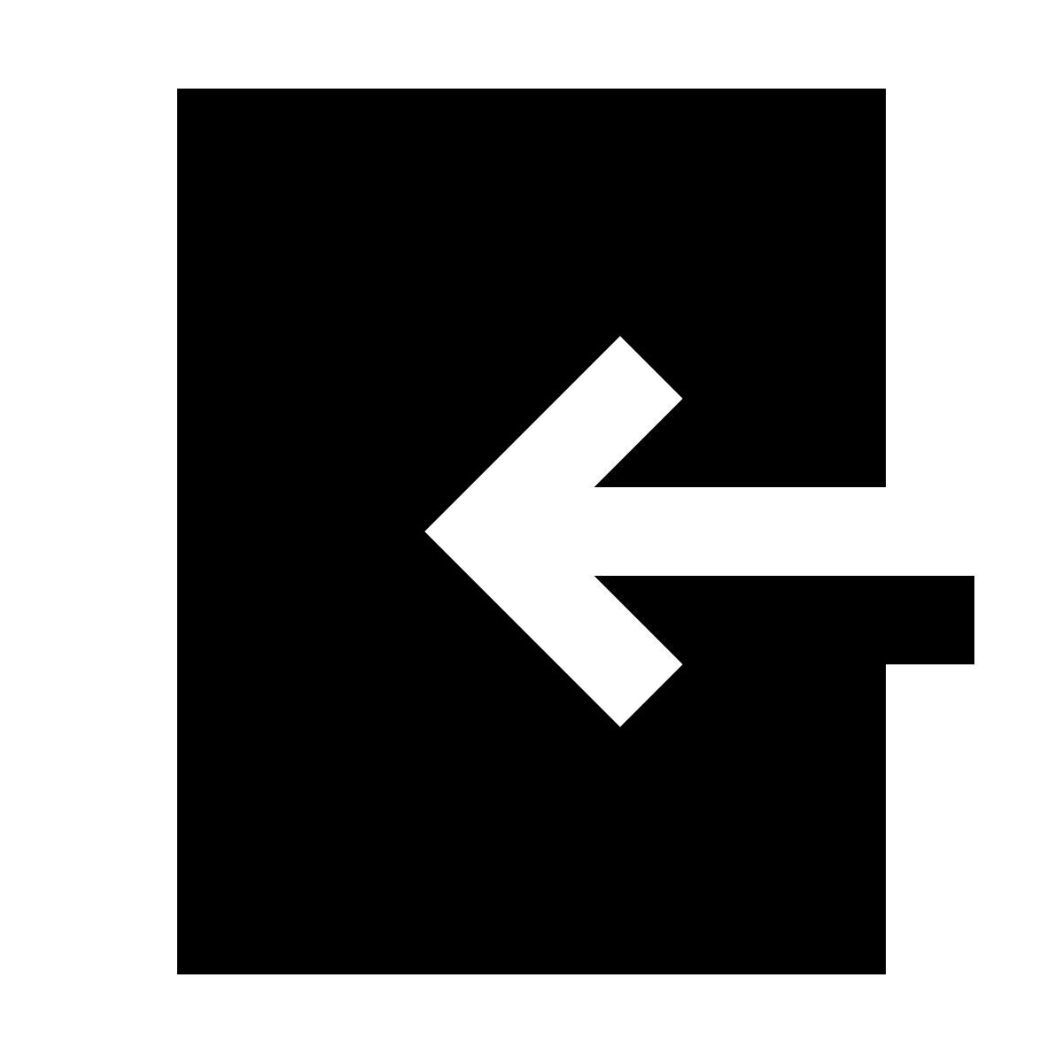 forma regular filled sharp style import icon