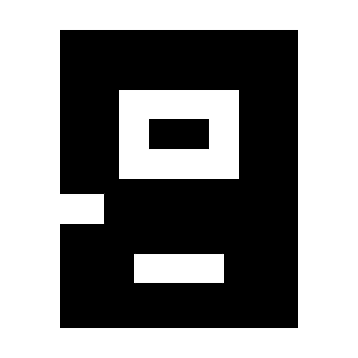 forma regular filled sharp style 监狱门 icon