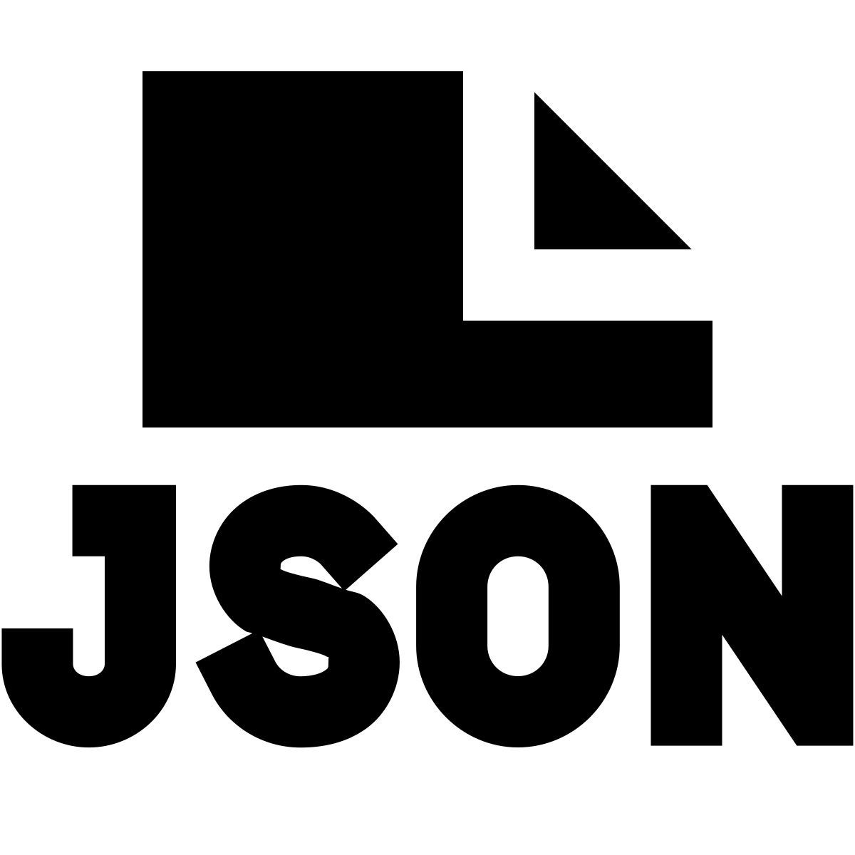 forma regular filled sharp style json icon