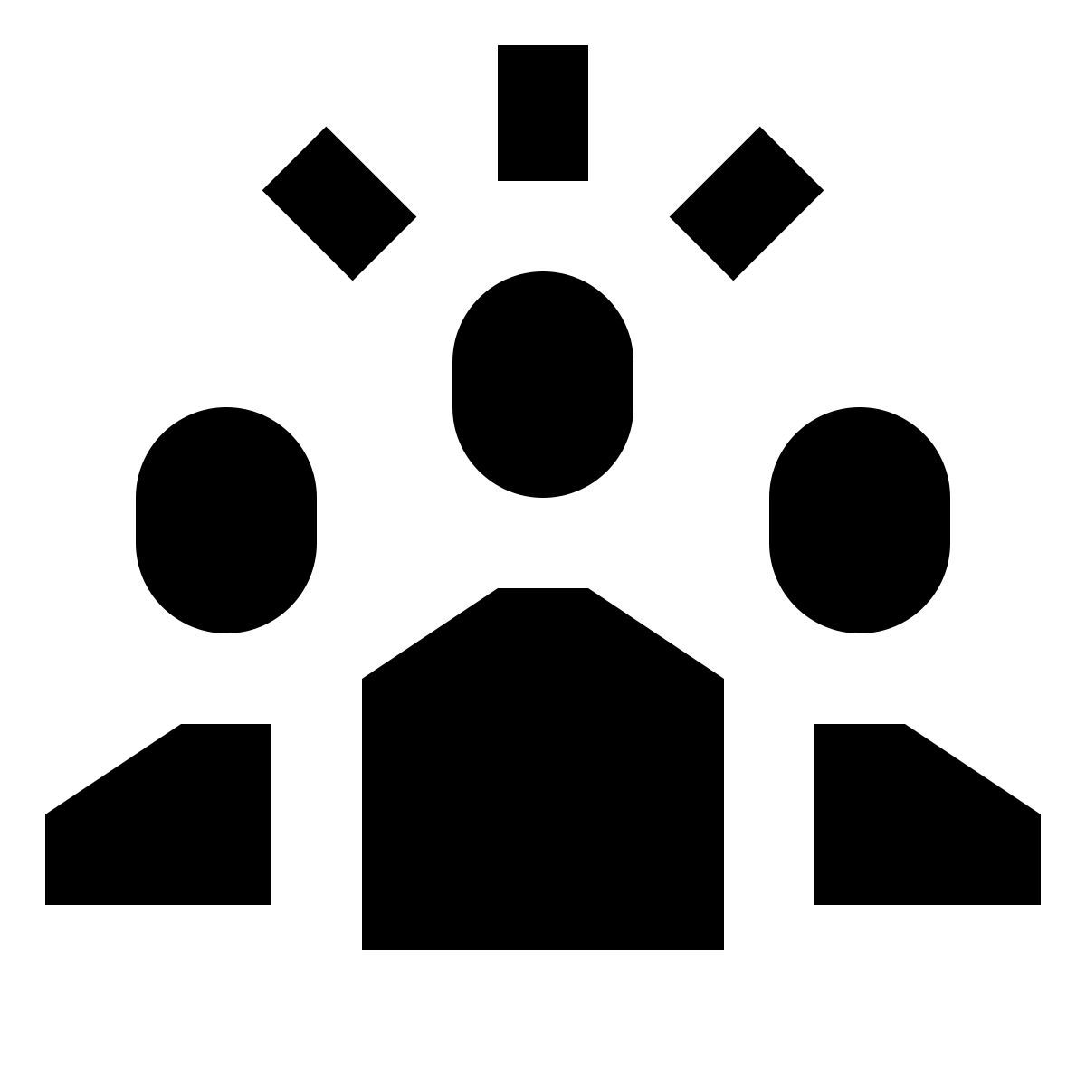 forma regular filled sharp style meneur icon