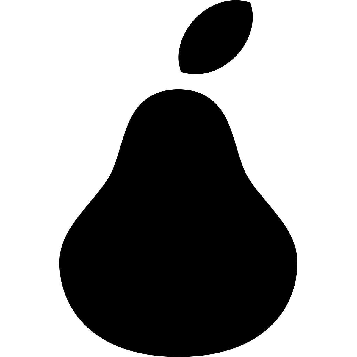 forma regular filled sharp style logo icon