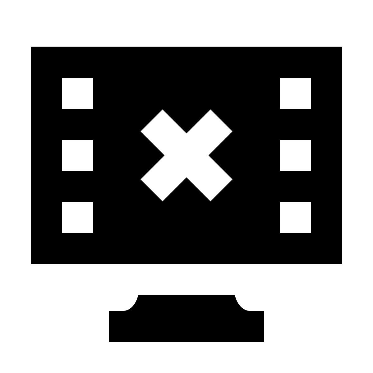 forma regular filled sharp style video bilder nicht angezeigt icon