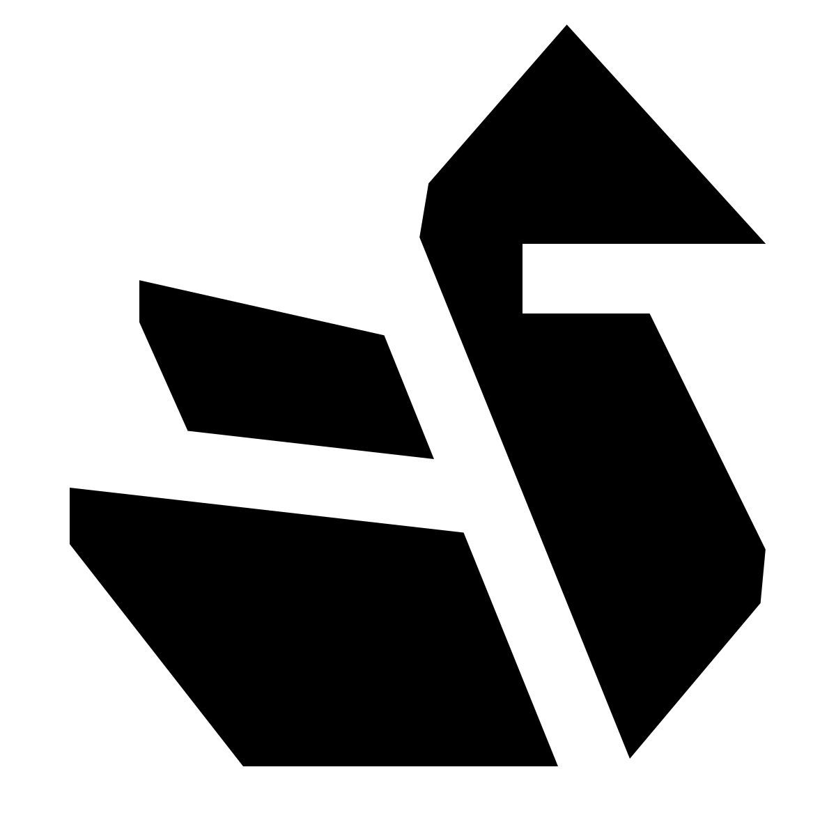 forma regular filled sharp style origami icon