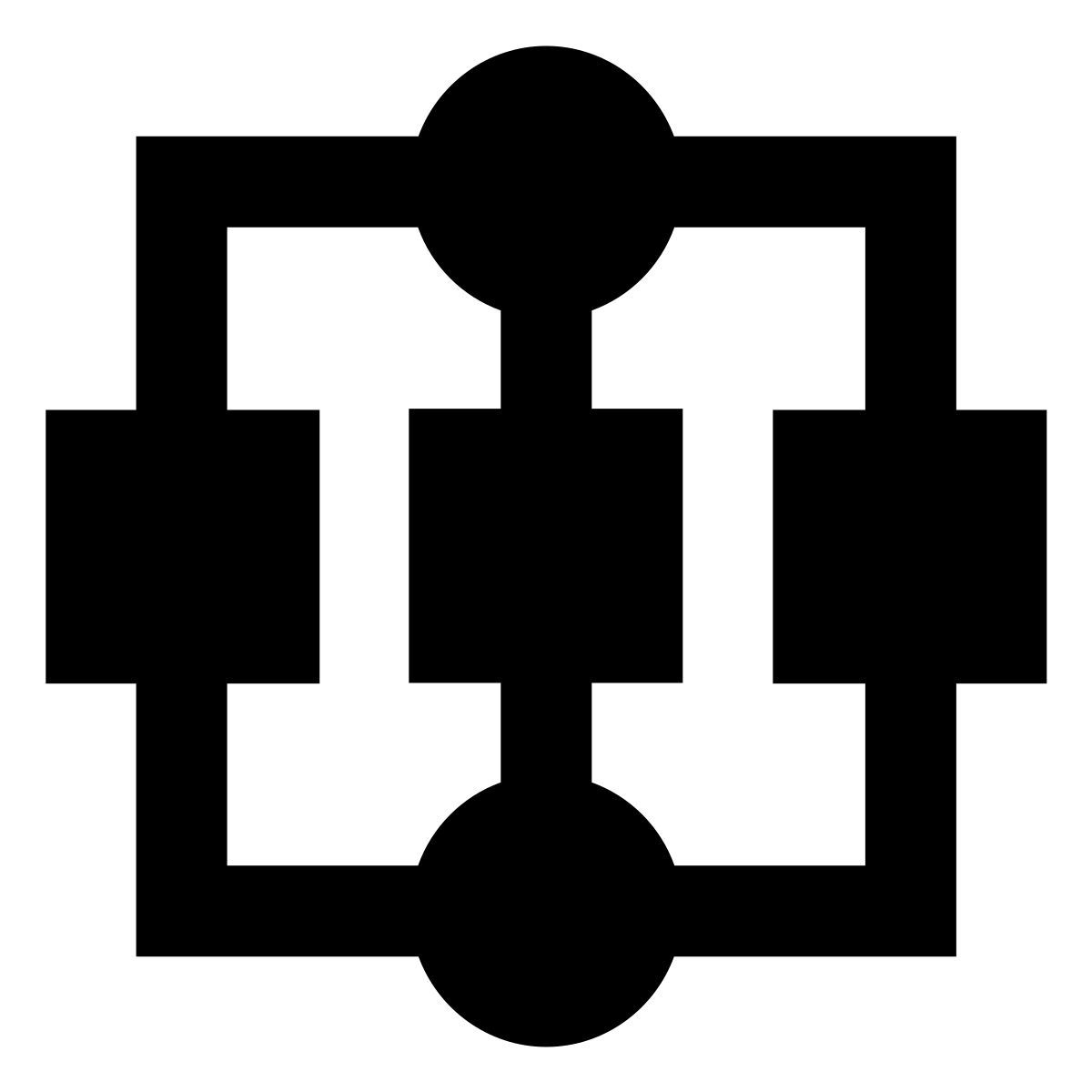 forma regular filled sharp style paralell工作流程 icon