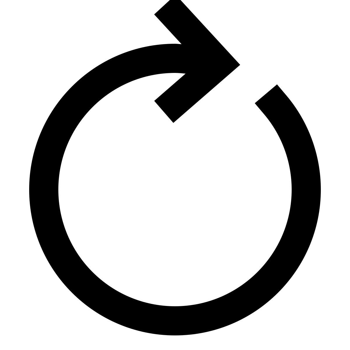 forma regular filled sharp style 重启 icon